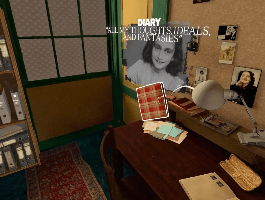 Anne Frank AR experience